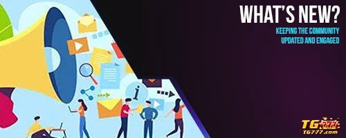 What's New? Keeping the Community Updated and Engaged